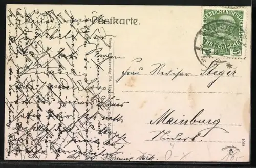 AK Kufstein, Motiv vom Hotel Eger