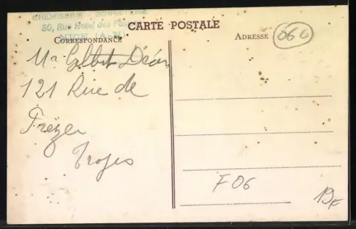 AK Nice, Maison de Bonneterie Alexandre, 30 Rue Hôtel-des-Postes
