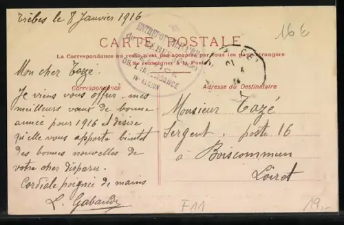 AK Trèbes, Etablissements L. Séverac, Routes Minervoises & Des Corbières