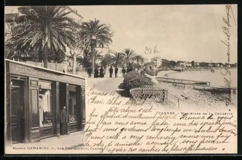 AK Cannes, Maison Demarchi, 54 Rue Chateaudun