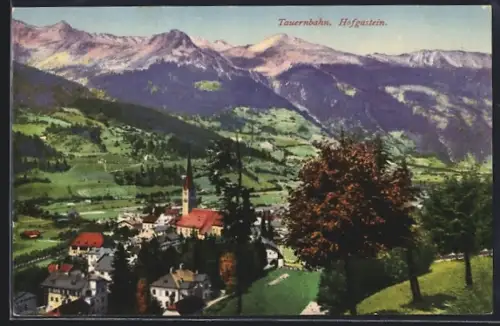 AK Hofgastein, Totalansicht aus der Vogelschau