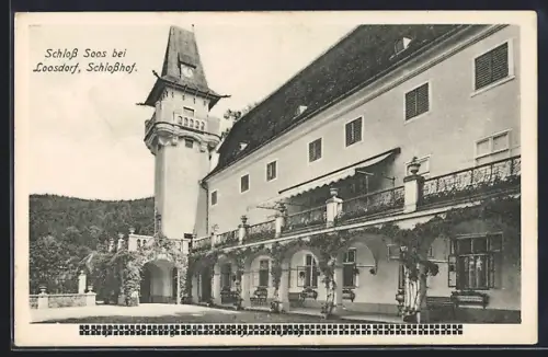 AK Loosdorf, Schloss Soos, Schlosshof