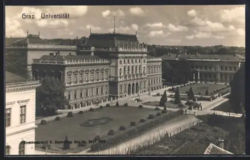 AK Graz, Universität mit Anlagen