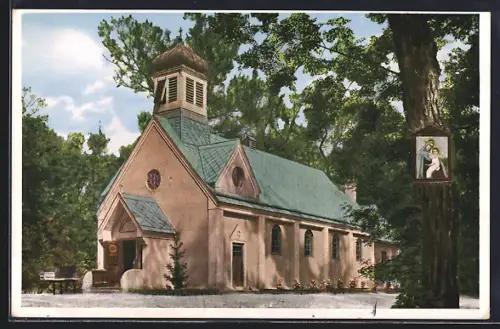 AK Freudenau, Kirche Maria Grün