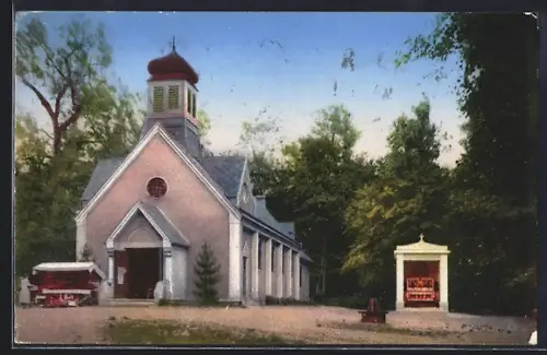 AK Wien-Freudenau, Kirche Maria Grün