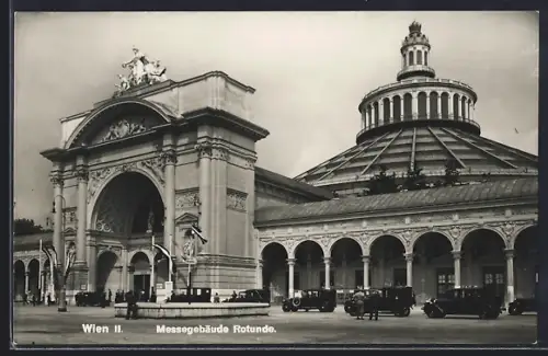 AK Wien, Messegelände, Messegebäude Rotunde