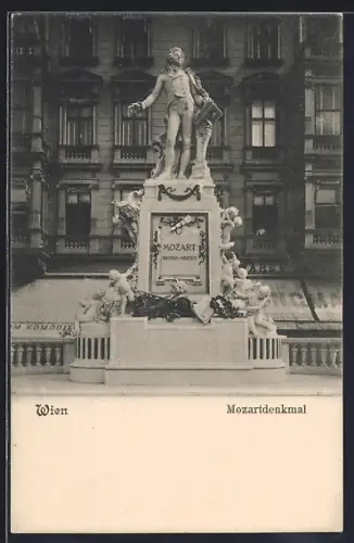 AK Wien, Mozartdenkmal