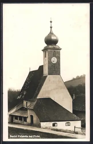 AK Sankt Valentin bei Pichl, Kirche