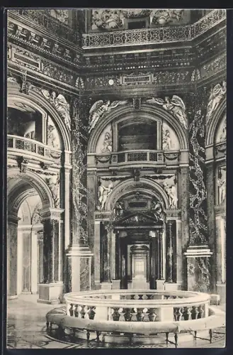 AK Wien, K. k. Kunsthistorisches Hofmuseum, Innenansicht