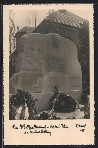 AK Wien, Starchant-Siedlung, Dr. Dollfuss-Denkmal