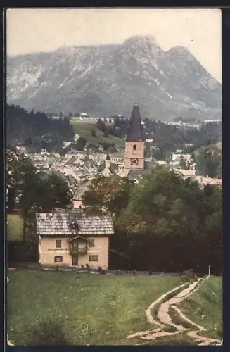 AK Aussee, Teilansicht gegen den Saarstein