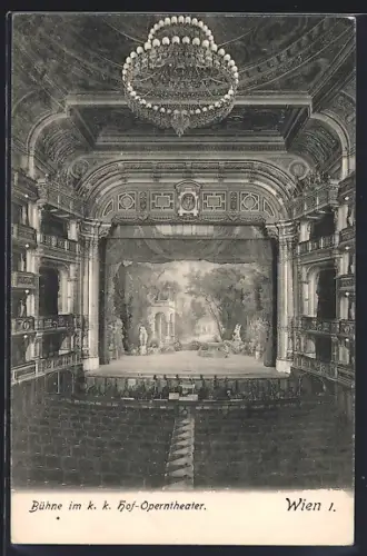 AK Wien, Oper, Blick zur Bühne