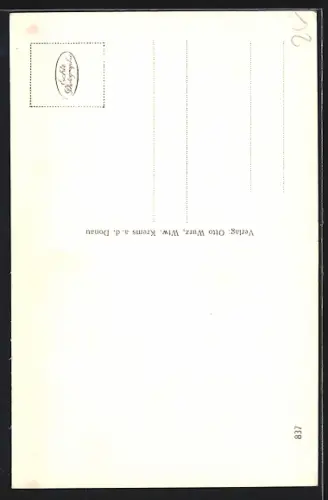 AK Krems an der Donau, Blick in die Rabengasse