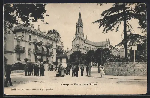 AK Vevey, Entre deux villes