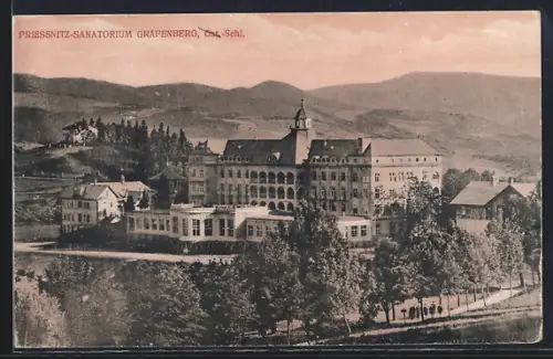 AK Gräfenberg /Öst.-Schl., Priessnitz-Sanatorium