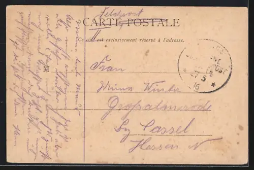 AK Constantinople, Phénéraki, Fischerboot mit Leuchtturm