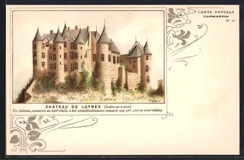 AK Luynes, le château, vue d`ensemble