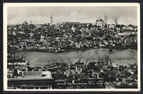 AK Istanbul, Vue Panoramique et la Corne d`Or