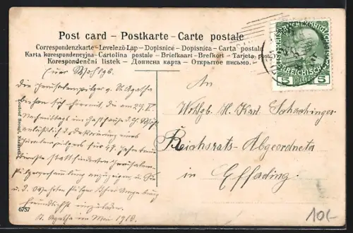 AK Nain, Totalansicht aus der Vogelschau