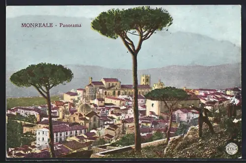 AK Monreale, Ortsansicht von oben