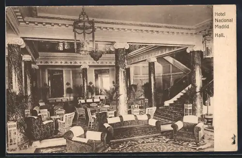 AK Madrid, Hotel Nacional, Hall