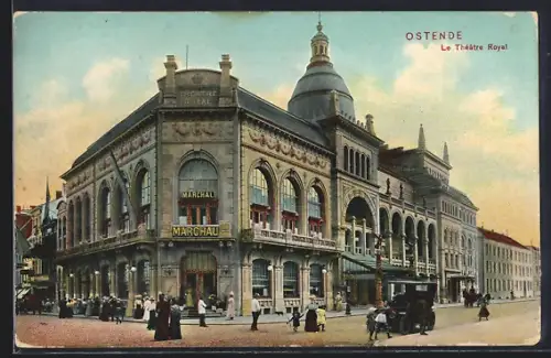 AK Ostende, le théâtre royal