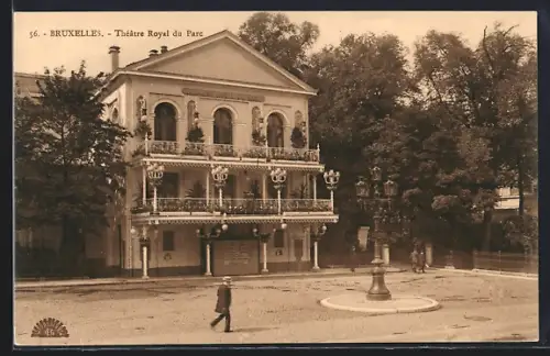 AK Brüssel / Bruxelles, Théatre Royal du Parc