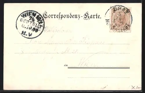 AK Graz, Neues Stadt-Theater, Porträt