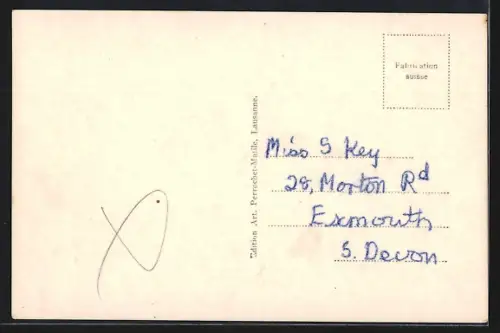 AK Chesières, Vue générale et les Dents du Midi