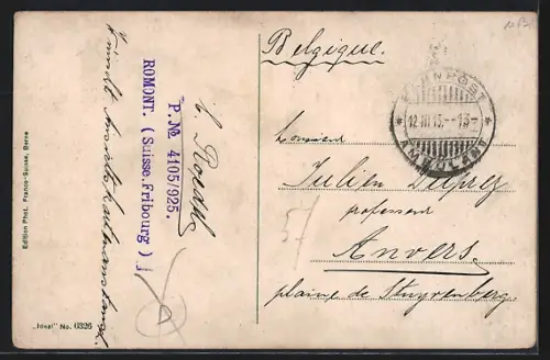 AK Romont /FR, La grande Rue