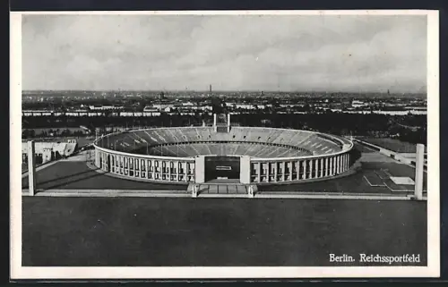 AK Berlin, Gesamtansicht des Reichssportfeldes
