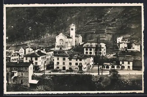 AK Campocologno, Ortschaft mit Kirche