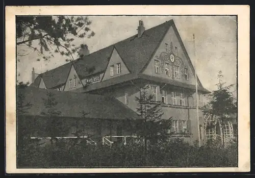 AK Auerswalde, Ansicht vom Kinderwalderholungsheim