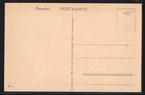 AK Saarbrücken, Partie an der Saar