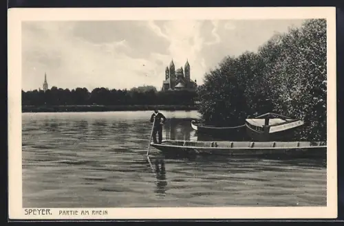 AK Speyer, Partie am Rhein
