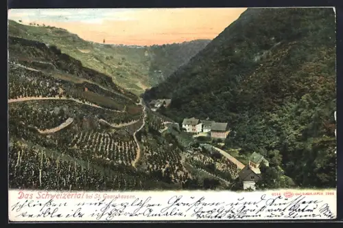AK St. Goarshausen, Das Schweizertal