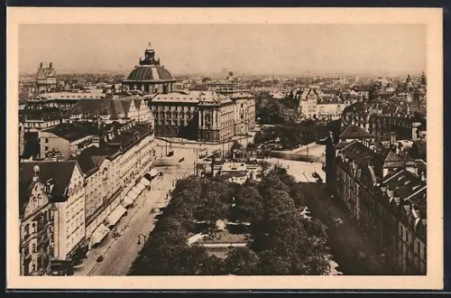 AK München, Sonnenstrasse, Karlsplatz