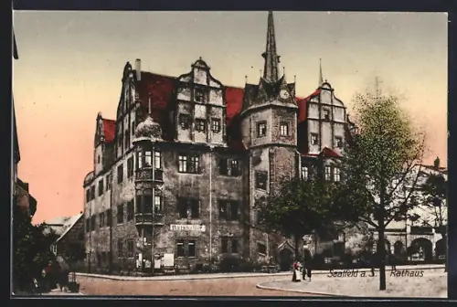 AK Saalfeld a. S., Rathaus
