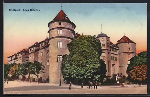 AK Stuttgart, Altes Schloss