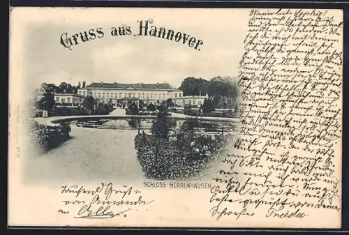 AK Hannover, Schloss Herrenhausen