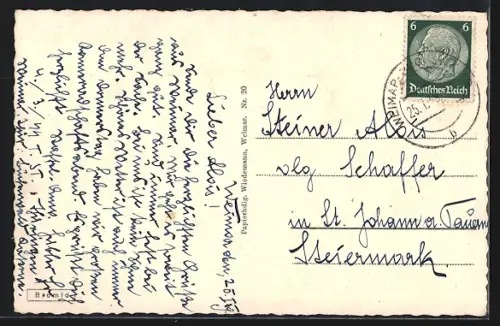 AK Weimar / Thüringen, Weimarhalle