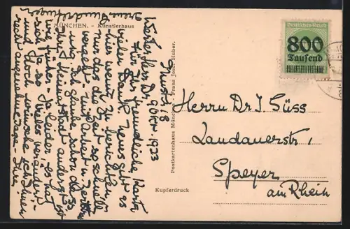 AK München, Künstlerhaus