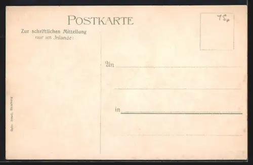 AK Hamburg-Neustadt, Jungfernstieg, Alsterpavillon