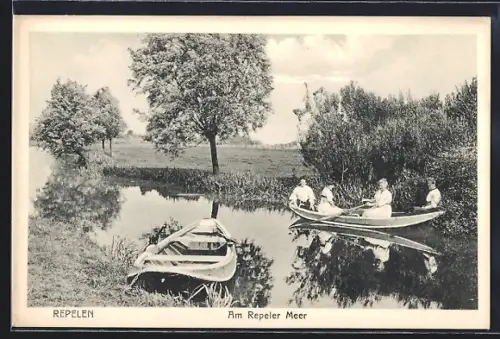 AK Repelen, Am Repeler Meer, Ruderboote