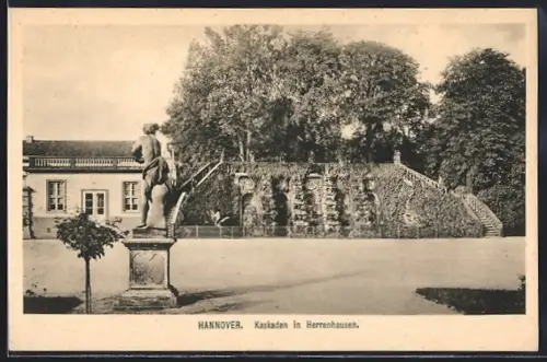 AK Hannover, Kaskaden in Herrenhausen