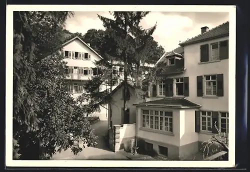 AK Jugenheim an der Bergstrasse, Erholungsheim Deutsche Bank