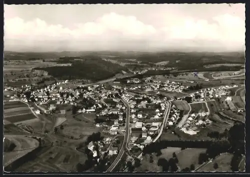 AK Gammertingen /Hohenzollern, Luftaufnahme
