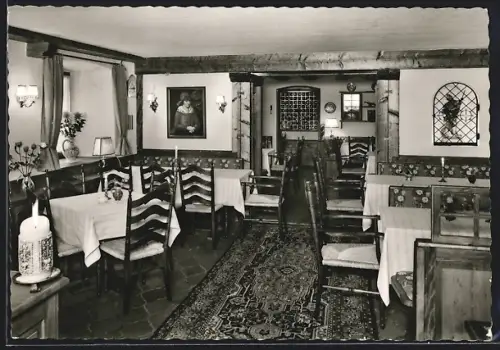 AK Häusern, Schwarzwald-Gasthof Adler, Bes. Erich Zumkeller