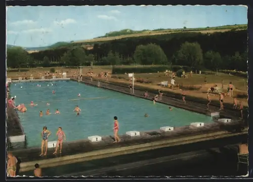 AK Bad Mergentheim, Städtisches Freibad