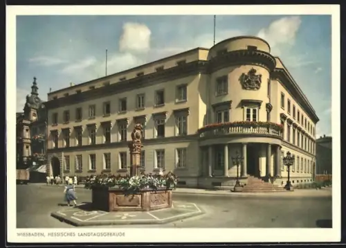 AK Wiesbaden, Hessisches Landtagsgebäude